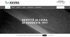 Desktop Screenshot of kevra.fi